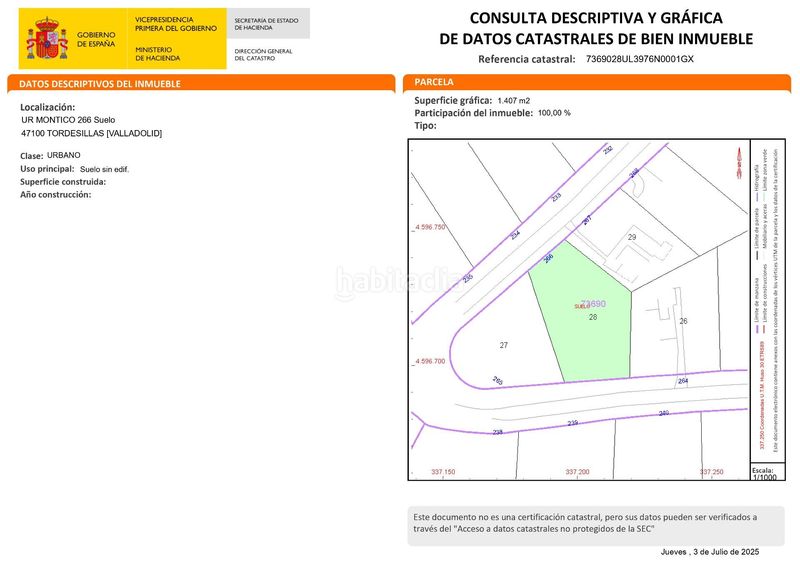 Foto 0c72ce46-6ac3-455b-b9a5-1fa802c7fe90. Terreny residencial a Tordesillas