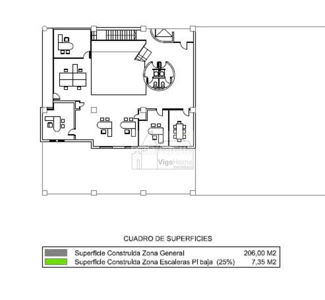 Foto 010b7883-3223-4eda-b3d8-e4f75de8c850. Rent office space with heating parking in Lavadores Vigo