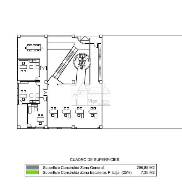 Foto e8dbd831-3b0c-49ae-8f9e-2b4130382546. Rent office space with heating parking in Lavadores Vigo