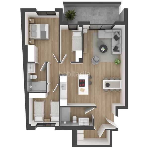 Foto 8e58d832-225b-4e33-a651-545d346d634e. Piso 84m<sup>2</sup> en carrer de la indústria 7 en Caputxins-Ambulatori Vic