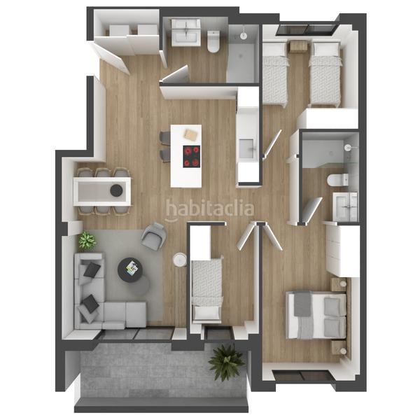 Foto 90cdae0e-2bcf-4751-853b-6fa2b3022021. Flat 76m<sup>2</sup> in carrer de la indústria 7 in Caputxins-Ambulatori Vic