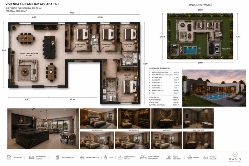 Foto ae4174d3-d0bd-4e17-a6de-0a195a3f8e23. Casa con piscina in Los Ángeles de San Rafael Espinar (El)