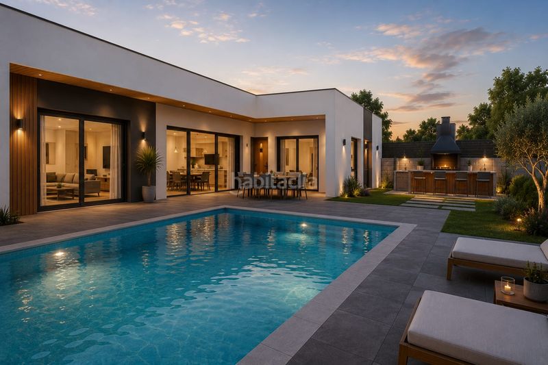 Foto d88ad335-3b3e-43e8-befe-eaf3f2086a51. Casa con piscina in Los Ángeles de San Rafael Espinar (El)