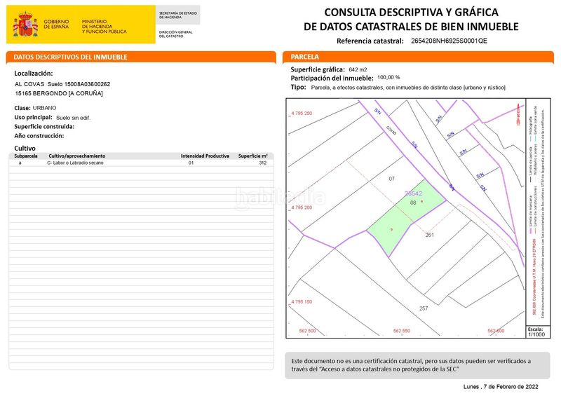 Foto bb9b4133-5f9e-47db-afec-679ae267c067. Terreny residencial a Bergondo