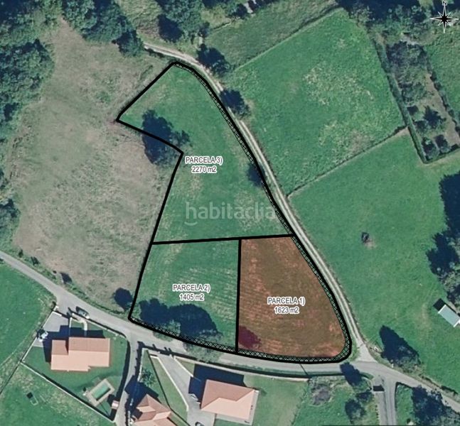 Foto 64885bf7-e2da-413c-838a-a2a0d816a88e. Terreno residencial en tiroco - tiroco parcela edificable en valdesoto en Siero