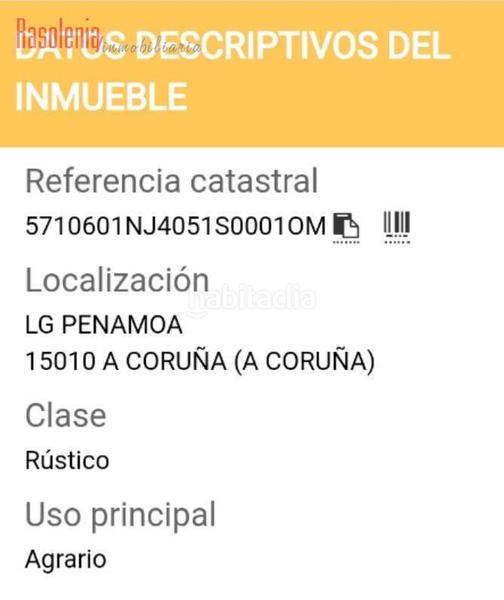 Foto 6bc69258-f0fb-47ef-8fd3-7002285202b2. Terreno residencial suelo penamoa en venta en a coruña en Coruña (A)