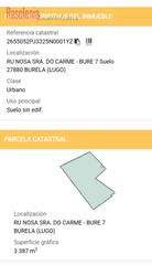 Terreny residencial a Mariñeiro 7. Solar urbano en burela lugo en venta