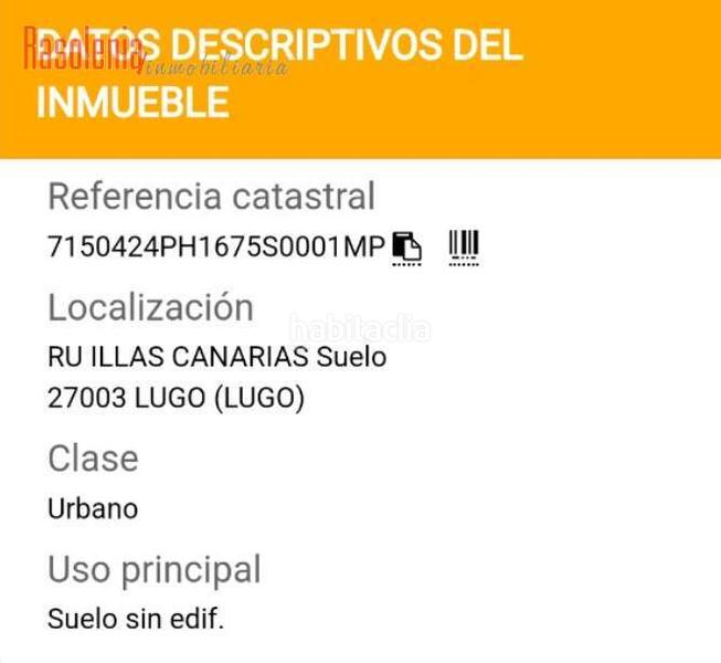 Foto ff1b7c13-26c5-4485-8029-3173b2a44809. Terreny residencial a A Piriganlla - Albeiros - Garabolos Lugo