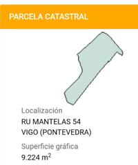 Terreno residencial en Mantelas 54. Suelo urbano en vigo en venta