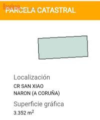 Terreny residencial  San xián. Solar urbano narón a coruña venta