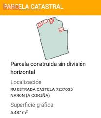Terreny residencial a Castela 728. Suelo narón a coruña en venta