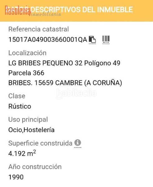 Foto 11e4f244-72a6-4153-96cb-c813710be029. Edifici a bribes pequeno 3 a Cambre
