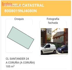 Terreny residencial a Santander 24. Solar urbano en a coruña en venta