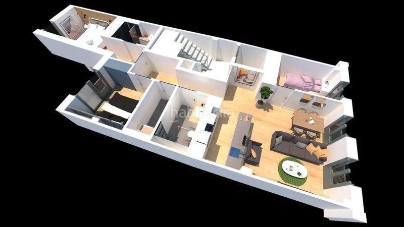 Foto c2090d43-778c-4bd0-a425-d2f4adf61183. Apartament amb calefacció a Casco Viejo Ourense