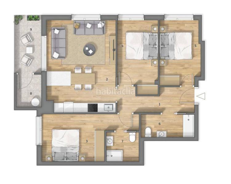 Foto 4354ca43-de81-4725-9ebd-a1da0129e486. Pis amb calefacció aparcament a Amorebieta - Etxano