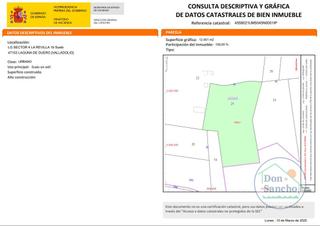 Terrain résidentiel à Laguna de Duero. Excelente oportunidad de adquirir  esta parcela urbana de uso re