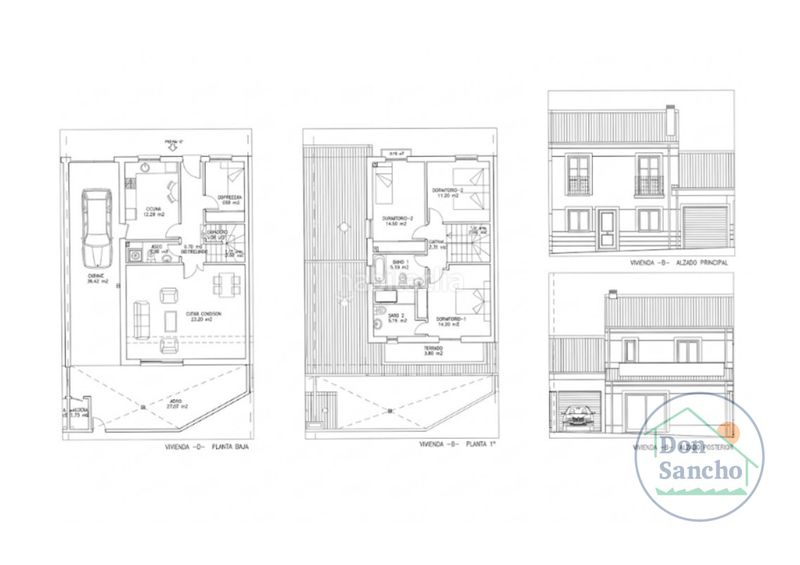 Foto d7f37751-d1a5-4fc0-aef3-775ed202d4ba. Casa adossada amb calefacció aparcament a Mucientes