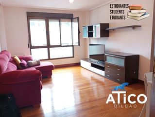 Rent Flat  Anton fernandez kalea. Piso exterior de 3 habitaciones en alquiler en erandio centro, a