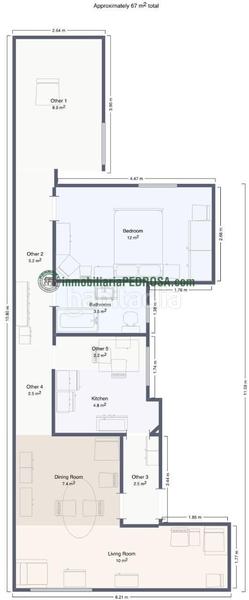 Foto f772cbcc-8576-413c-804a-62657b42adc1. Piccolo appartamento con riscaldamento in Zona de Plaza de Barcelos Pontevedra