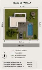 Terreny residencial  Casanova 9. Solar para casa unifamiliar con proyecto