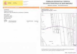 Finca rústica a Camino rodeo alto. Terreno agrario en el camino , el rodeo . la laguna.