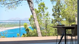 Casa  La pedrera de s'antiga. Moderna casa de diseño en venta en begur sa riera, con impresion