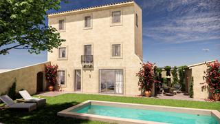 Masia  Carrer de barris i buix. Casa de pueblo renovada con piscina y jardn en el centro de pal