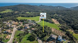Terreny residencial  Carrer de pere calders. Parcela exclusiva en mas rostei, begur 1.264 m con vistas panorá