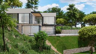 Maison  Carrer bany de la sultana. Villa de obra nueva en sa riera con vistas al mar y piscina priv