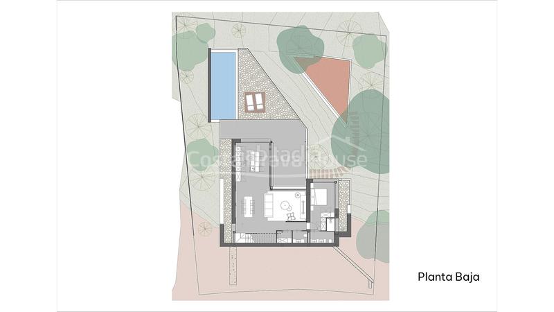 Foto 410ab595-f444-4d33-917b-c8612aeac532. Casa villa de obra nueva en sa riera con vistas al mar y piscina privada, entrega en 2026 en Begur