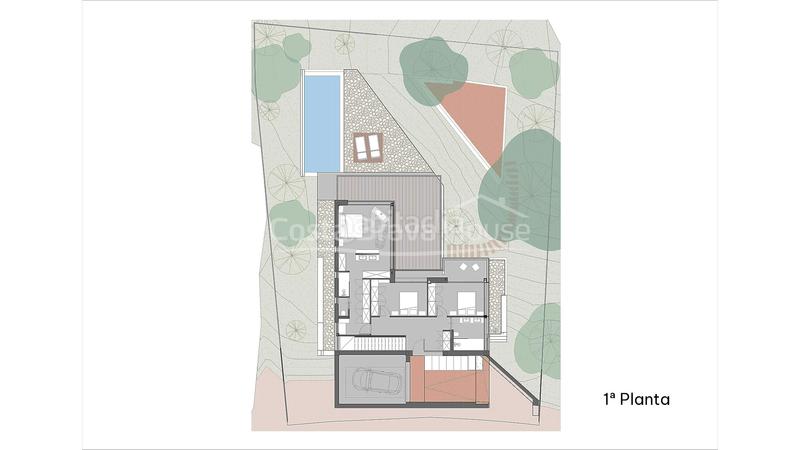 Foto 8a169cad-cf72-46cd-af52-eb02d32291ae. Casa villa de obra nueva en sa riera con vistas al mar y piscina privada, entrega en 2026 en Begur