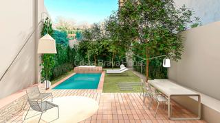 Mas  Carrer major. Casa de pueblo en venta para reformar, con jardín y proyecto en