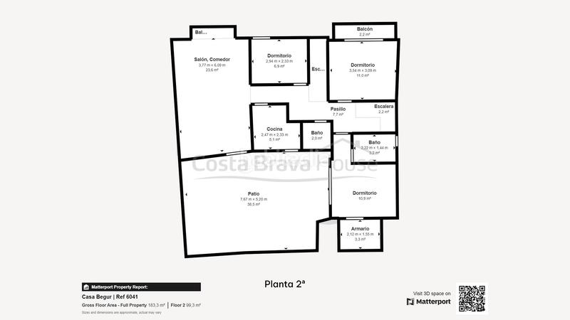 Foto b5796de6-571b-46ba-a0c9-b252609b3baa. Bauernhof mit heizung parking in Begur Begur