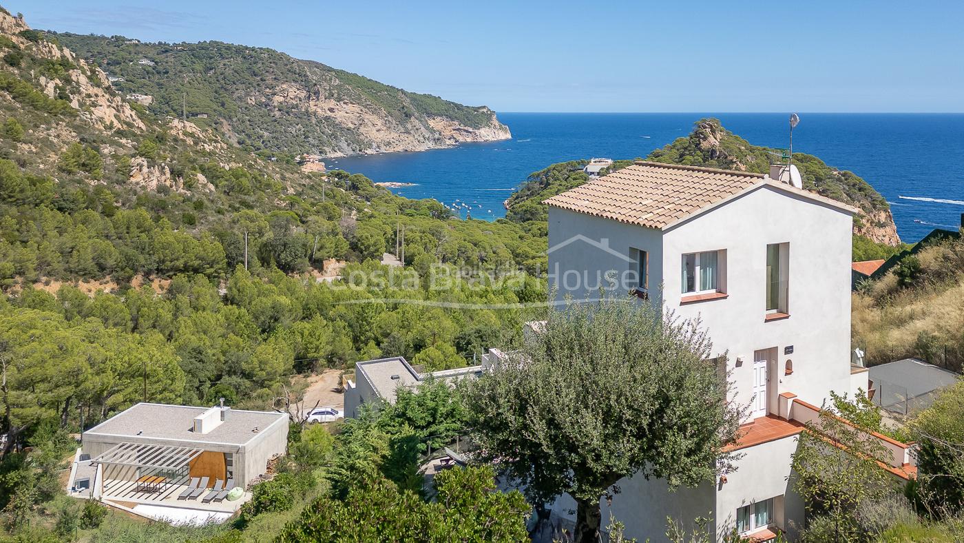 Villa con vistas panormicas al mar y licencia turstica en vent Begur