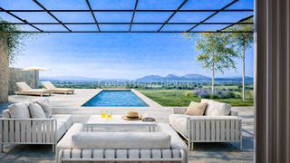 Casa  Diseminado barri baix. Casa adosada de obra nueva en venta en els masos de pals con 4 d