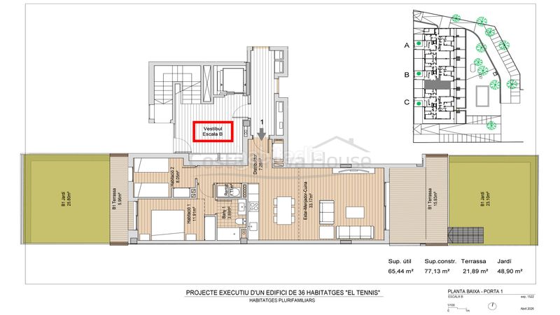 Foto 43eae304-5351-42a8-b8a8-c77301c30639. Apartament amb calefacció aparcament piscina a platja de Pals Pals