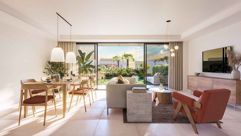Foto a2805b03-3456-47e6-84b7-5df8f2ebe976. Semi detached house in avenida carmen werner in El Faro de Calaburra - Chaparral Mijas