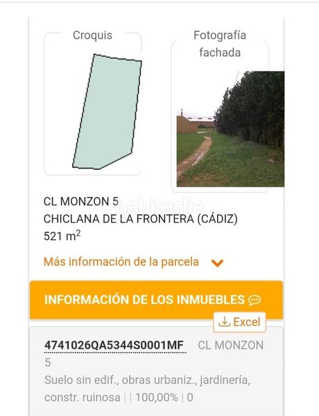 Foto 1fe28334-52e6-434b-9250-470e5c090a61. Terreny residencial a La Soledad Chiclana de la Frontera