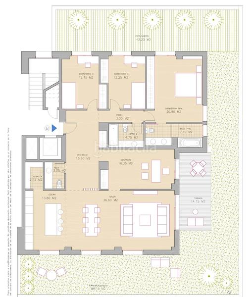Foto d9c9602c-5381-44a3-9cca-887af5cc18ee. Flat with heating parking pool in Aldeatejada