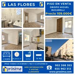 Pis a Mangas Verdes - Las Flores - Parque del Sur. Piso en las flores " el mejor precio de la zona"