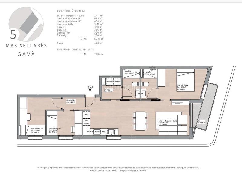 Foto 6e69e9e8-0624-4892-a4d1-b541dd560445. Appartement avec chauffage dans Centre-Estació Gavà