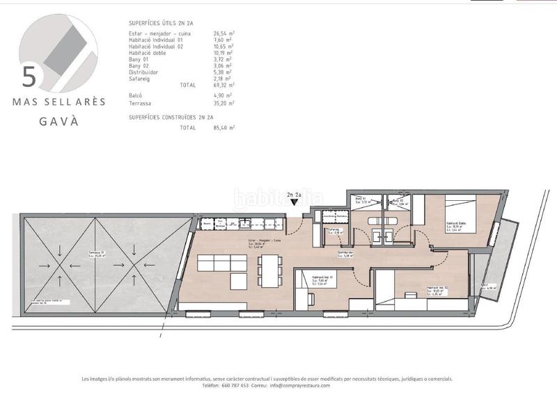 Foto bbc20195-e818-4d9d-89e1-e12703dc9741. Appartement avec chauffage dans Centre-Estació Gavà