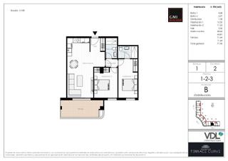 Piccolo appartamento  Avenida jose aguado. Edificio terrace curve en la lastra