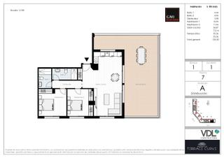 Attico  Avenida josé aguado. Edificio terrace curve en la lastra