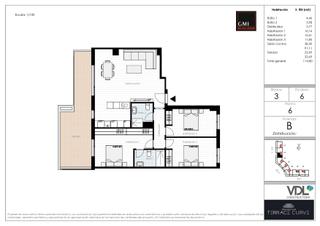 Piso  Avenida josé aguado. Edificio terrace curve en la lastra