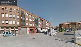 Car parking in Medina de Pomar. Parcela cerrada