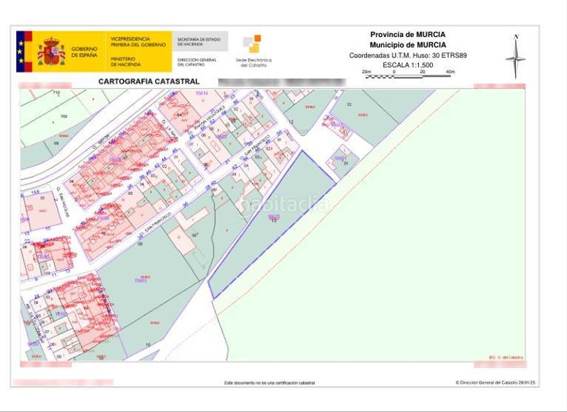 Foto 5b344506-fde2-41cc-9bdf-749a6ea7512f. Terreno residenziale in Torreagüera Murcia