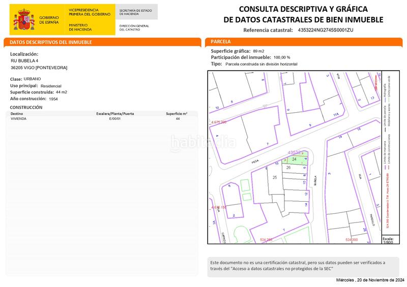 Foto 652dd9d9-8cc1-438d-aa74-c91bbfad7089. Wohngrundstück in rúa bubela 4 in Casablanca - Calvario Vigo