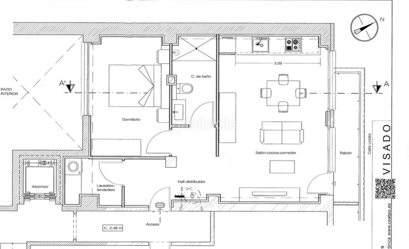 Foto c807a079-6805-4943-abff-229c63436720. Pis a Plaza España - Corte Inglés Vigo