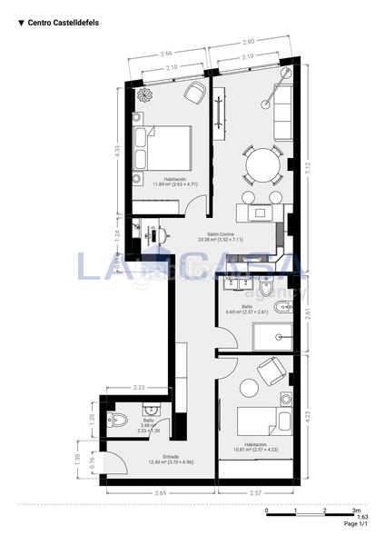 Foto d0e35879-daad-4e7e-9982-5852227c67f2. Piso  en venta en Centre en Centre Castelldefels
